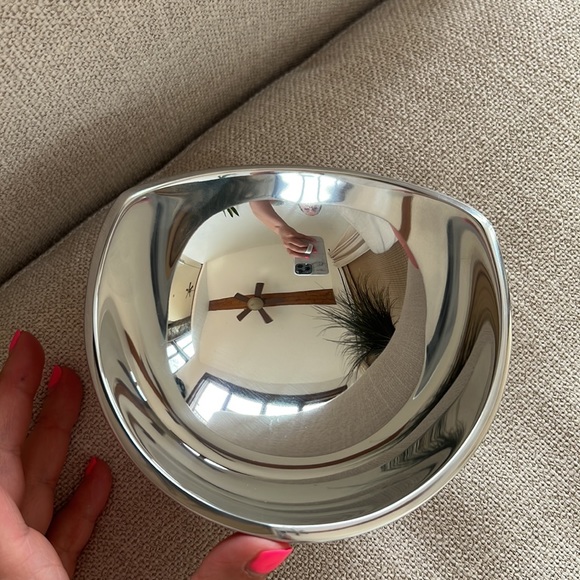 Nambe Tri-corner bowl - Picture 6 of 8